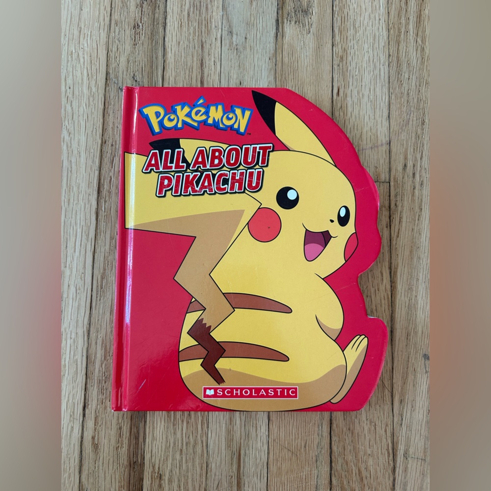 Scholastic Pokémon Pikachu Adventure Book - Red and Yellow